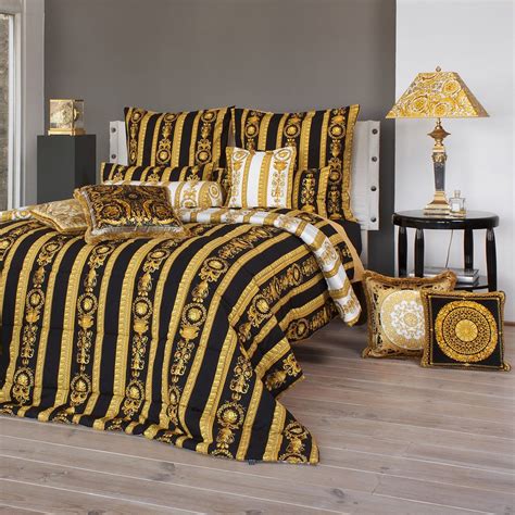 black and gold versace comforter|versace bedroom set for sale.